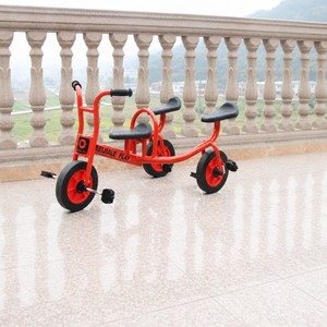 Tricycle pliable 2 en 1 en métal avec poignée de poussée, jouet à roulettes pour tout-petits, cadeau d'extérieur pour enfants - Product Image 2