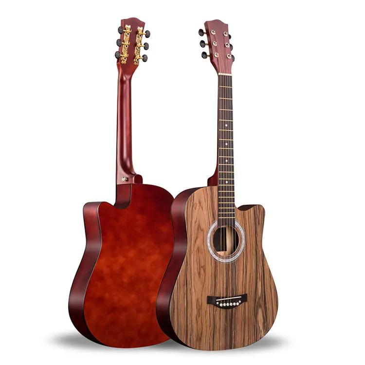 HUA SHENG 38 Zoll Student Anfänger Gitarre Akustik OEM ODM Großhandel Musik instrument Akustik gitarre zu verkaufen
