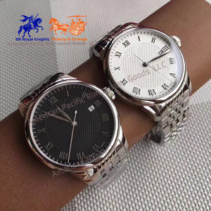 Montre mécanique classique pour homme de qualité 5A avec chiffres romains, motif clou de Paris, bracelet étanche, montre avec calendrier - Product Image 2