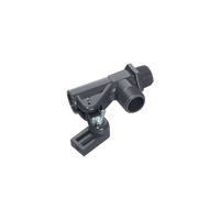 Raccord de réservoir manuel haute performance en PVC/CPVC avec filetage NPT, bride à douille, connexion ANSI TABLE D&E, vanne flottante DN50