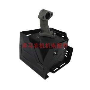 Tuyau d'échappement silencieux pour coupe-route à moteur essence 188F 190F GX270 GX390, pièces de coupe-béton - Product Image 3