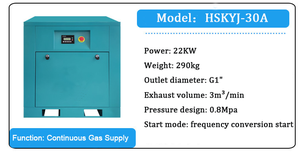 Thiết Bị Nén Khí Trục Vít Công Nghiệp Cao Áp Dùng Cho Công Nghiệp - Product Image 2