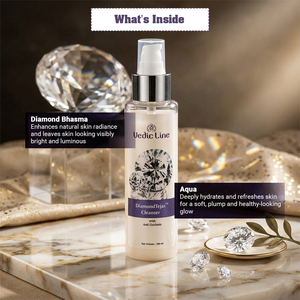 Nettoyant visage Diamond Tejas, nettoyage en profondeur, éclaircissant, pour une peau éclatante, hydratant, doux, pour un usage quotidien - Product Image 4