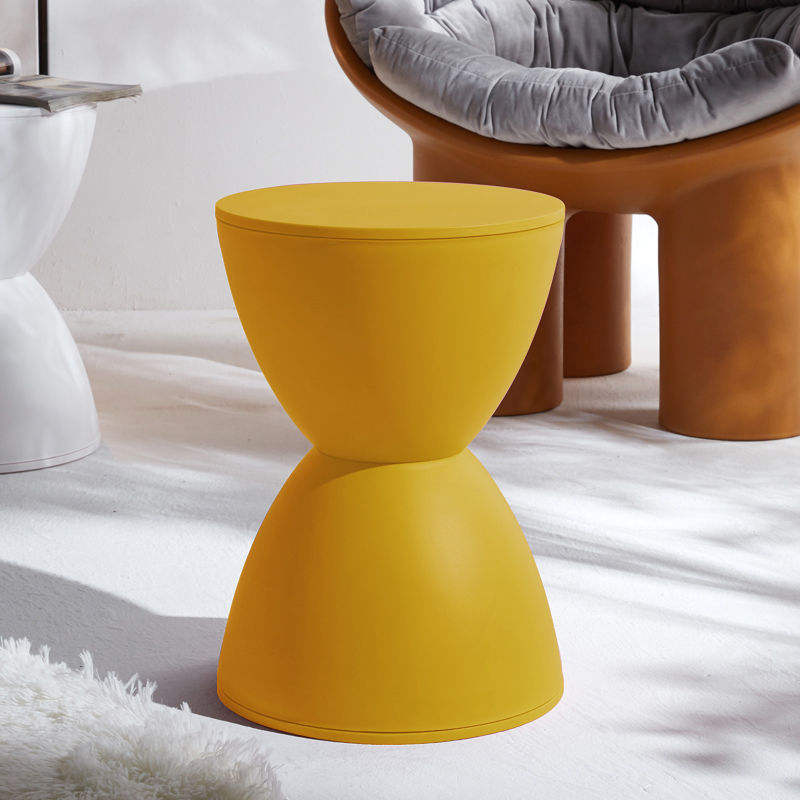 Prince Stool Apricot Yellow
