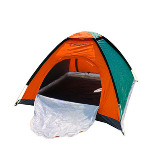 Tienda de verano de doble puerta automática directa de fábrica, tienda de campaña de apertura rápida para 3-4 personas para viajes al aire libre, una habitación - Product Image 1