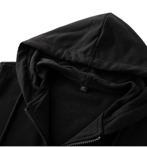 الرجال هوديي سترة القطن المتضخم أزياء عارضة سستة كاملة مقنعين الشارع قمم - Product Image 3