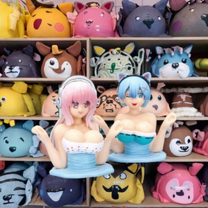 ฟิกเกอร์อนิเมะน่ารักแบบใหม่ ODM รีม ซุปเปอร์โซนิโก้ ตุ๊กตาสาวเซ็กซี่ ของตกแต่งรถยนต์ โมเดลการ์ตูน PVC ของตกแต่ง ฟิกเกอร์แอคชั่นแบบส่ายหน้าอก - Product Image 3