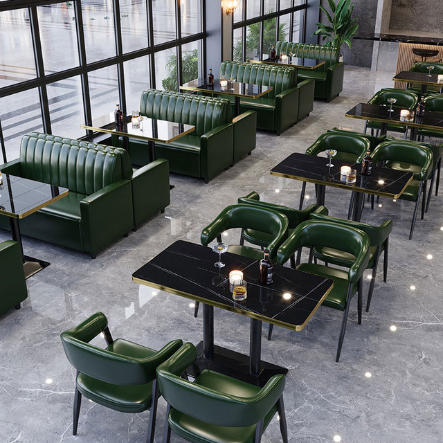Restaurant and Bar Furniture Design Dining Booth Seating Catering and Café Sofa Party bar Commercial Furnishings
