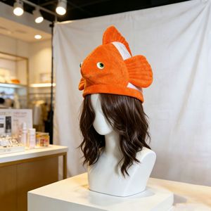 Chapeau de dessin animé en forme de poisson-clown, taille unique, pour adultes et enfants, pour événements sportifs et spectacles - Product Image 2