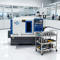 Tour CNC vertical à double broche Dinuo SN40, commande FANUC, haute précision 0,003 mm, capacité de pièce 1400 mm, usage moyen