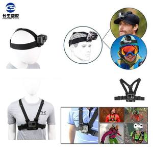 Produit phare : Équipement de cyclisme tout-terrain avec sangle de poitrine et support de téléphone pour la tête, conçu pour la prise de vue en vue à la première personne - Product Image 2