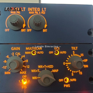 Venta al por mayor Simulador de juegos virtuales Conducción directa <span class=keywords><strong>Fanatec</strong></span> Simulador de vuelo Radar meteorológico Panel de operación - Product Image 3