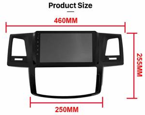 Toyota Fortuner <span class=keywords><strong>Hilux</strong></span> için 2007 2008 2012 -2015 dokunmatik ekran oto elektroniği araba android navigator stereo radyo dvd OYNATICI - Product Image 6