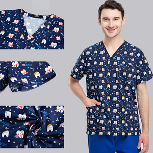 Camici Unisex Stampati Vivaci 2025 - Uniformi <span class=keywords><strong>in</strong></span> Tessuto Non Elastico Disponibili all'Ingrosso e <span class=keywords><strong>in</strong></span> Grandi Quantità, Popolari <span class=keywords><strong>in</strong></span> Australia - Product Image 1