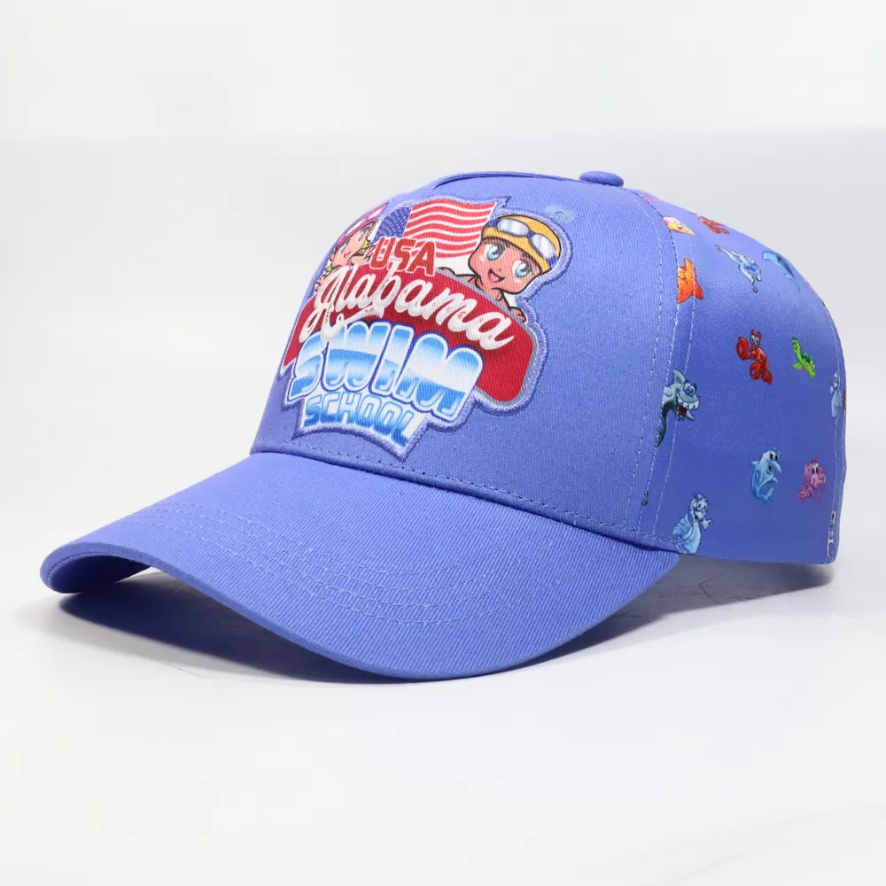 제조 로우 프로파일 패션 스포츠 클래식 모자 야구 6 패널 인쇄 로고 모자