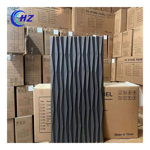 Pannello di parete in pietra naturale flessibile pannello di pietra 3d effetto pietra facile da installare - Product Image 3