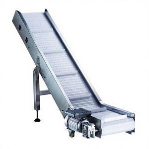 Gıda İşleme İçin Küçük Modüler Paslanmaz Çelik Bantlı Konveyör Makinesi Yeni Ekmek İşleme Hattı Çıkış Konveyörü Paketlenmiş Torbalar - Product Image 1