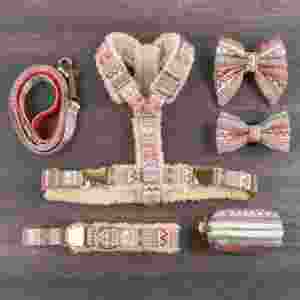 SinSky-Conjunto de arnés de nailon con forma de Y para perros, arnés de entrenamiento para perros sin tirones, chaleco, collar de correa para perros - Product Image 5