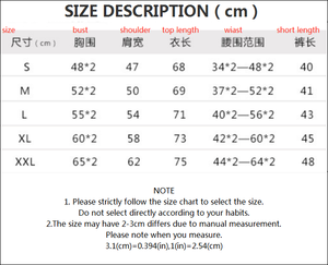 Tuta pigiama da <span class=keywords><strong>donna</strong></span> S-XXL pantaloncini <span class=keywords><strong>estivi</strong></span> a maniche corte in <span class=keywords><strong>cotone</strong></span> graziosi <span class=keywords><strong>vestiti</strong></span> da casa cartoni animati Set 2 pezzi - Product Image 2