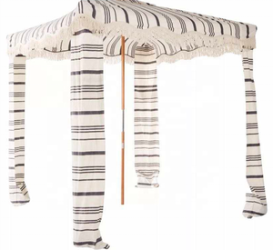 En gros Portable carré coupe-vent Pop Up soleil abri Sports en plein air Cool plage parapluie Cabana avec impression personnalisée - Product Image 3