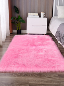 Luxe <span class=keywords><strong>Salon</strong></span> Décoratif Shaggy Doux Adolescent Paillasson Moelleux Grande Taille <span class=keywords><strong>Tapis</strong></span> <span class=keywords><strong>Rose</strong></span> Filles <span class=keywords><strong>Tapis</strong></span> - Product Image 6