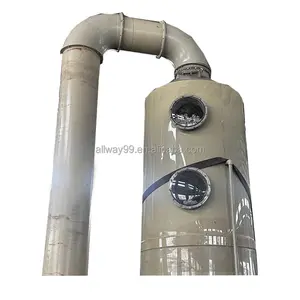 Escovador ácido molhado do gás do tratamento industrial pequeno do gás Waste purificador das emanações ácidas