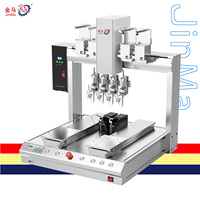 Nouvelle machine à souder automatique de bureau économique Jinma, robot de distribution automatique d'étain 3 axes haute précision 1000W électronique