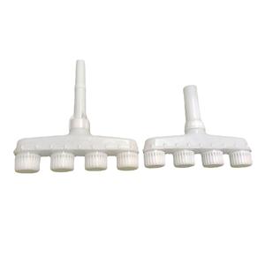 High-Pressure White PP Water Pump Atomizing Nozzle Four-<b>Head</b> Agricultural <b>Sprinkler</b> Gun 1 Inch/1.2 Inch <b>Sprinkler</b> for Gardens - Product Image 2