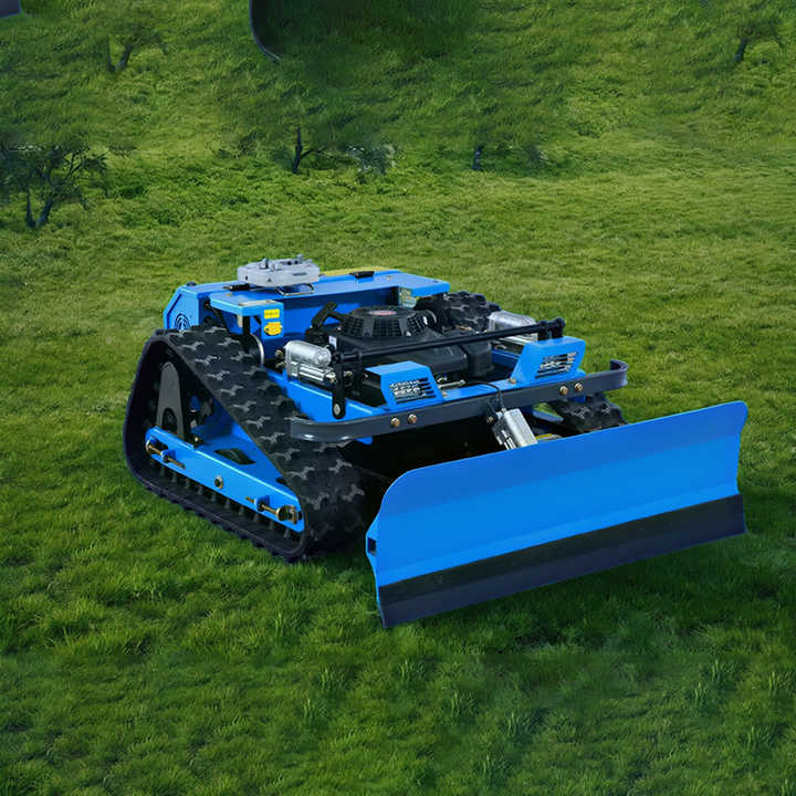 Commercial Factory Engine Tracked Mower cutting Lawnmower smart Lawn ...