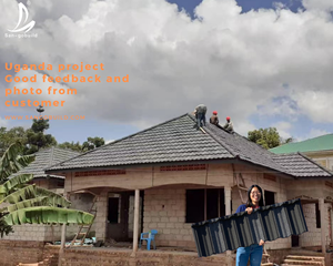 Tiges de toit revêtues en <span class=keywords><strong>pierre</strong></span> galvanisé, 2 pièces, élément décoratif de pièces - Product Image 6