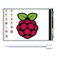 Ahududu Pi 3.5 inç TFT LCD modül ekran dayanıklı dokunmatik panel ekran 320RGB * 480 tüm ahududu Pi ekran
