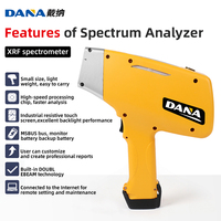 DANA-2000 Instrumentos de Prueba Analizador XRF Portátil Espectrómetro de Fluorescencia de Rayos X para Análisis de Metales