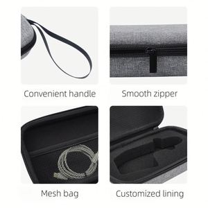 Custom Foam Insert Drone Remote Controller <b>Case</b> EVA Protective Tool <b>Carrying</b> <b>Case</b> with Zipper - Product Image 5