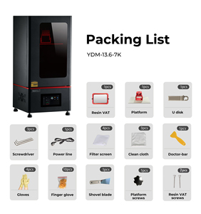<span class=keywords><strong>Imprimante</strong></span> <span class=keywords><strong>3D</strong></span> professionnelle de haute qualité, vente chaude, résine LCD, 13,6 pouces, 7K, haute précision, imprimantes <span class=keywords><strong>3D</strong></span> SLA de qualité industrielle - Product Image 6