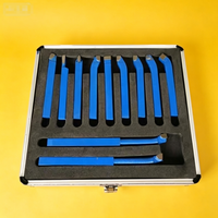 REALMAX – Lot de 11 outils de tournage CNC en carbure métallique à prix réduit, avec plaquettes brasées et porte-outils de soudage