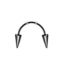 Vente en gros de bijoux en acier inoxydable pour femmes décorations de dents de vampire en or accessoires de mode pour mariages anneaux à lèvres vampire