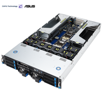 ESC4000-E11 2U Rack GPU Server Dual CPU Generasi ke-5 4 GPU 16 DIMM 6 NVMe 2600W Daya Titanium Kinerja Tinggi Pusat Data AI