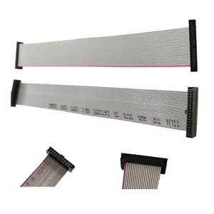 High quality 2 3 4 5 6 7 8 9 10 12 14 16 20 24 30 40P pin UL2651 flex cable and flat ribbon cable with dvd ribbon cable