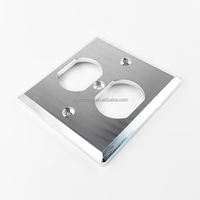 Bezel en alliage d'aluminium 6061 usiné CNC sur mesure et anodisé pour accessoires audio