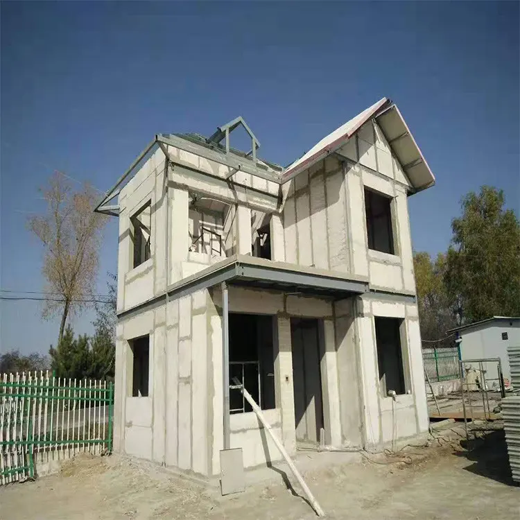 Dalle à noyau creux préfabriquée/ligne de production de panneaux sandwich/moule en béton préfabriqué pour maison préfabriquée