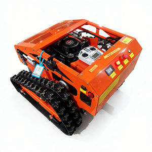 Tondeuse à gazon robotisée à chenilles à rayon de braquage nul, multifonctionnelle, sans fil, autopropulsée, pour couper les mauvaises herbes et l'herbe - Product Image 5