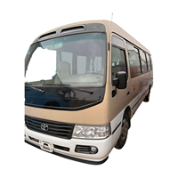 Mini-bus Coaster d'occasion 15-30 sièges Bonne condition disponible Moteur RHD LHD Euro 3 Emission Essence Diesel Options Carburant