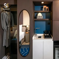 Ensemble de mobilier FF&E pour hôtel : Cadre de lit renforcé, armoires latérales, bancs, chaises – Unités de mobilier personnalisées haut de gamme pour chambre d'hôtesse d'hôtel de luxe