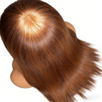 Chaofan Hair 100% Cheveux Humains Vierges Remy, Lace Wig Brun Clair, Couleur Blond Miel Personnalisée, Double Drawn 13*4, Vietnamien
