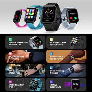 Zeblaze GTS 1,54 pulgadas IP67 impermeable reloj inteligente reloj de fitness iwo reloj inteligente - Product Image 4