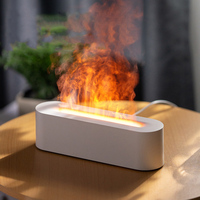 Nouveau diffuseur d'arôme de flamme colorée de 150ml pour la maison, humidificateur de flamme de simulation, diffuseur d'arôme de feu d'huile essentielle