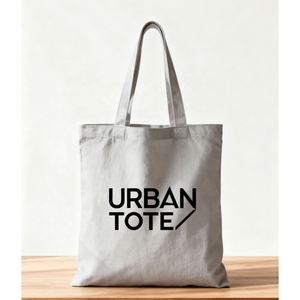 Sac fourre-tout en toile de coton épaisse, écologique, recyclable et réutilisable, avec fermeture éclair et capacité de 10 à 15 kg - Product Image 3
