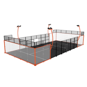 Pista de Pádel Panorámica de Alta Calidad con Vidrio Antirrotura de 12 mm, Fábrica de Pistas de Pádel - Product Image 1
