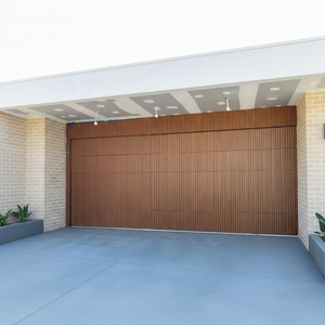 Porte de <span class=keywords><strong>garage</strong></span> moderne en acier coloré, pliante verticale, isolée, prépeinte, en acier galvanisé, pour villa résidentielle et salle d'exposition - Product Image 5