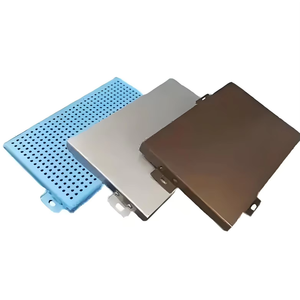 Professionell Angepasste Hyperbolische Perforierte Aluminiumlegierungs-Einzelplatten für Architektonische Außendekoration Vorhangfassaden - Product Image 4